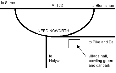 simplified map of Needingworth